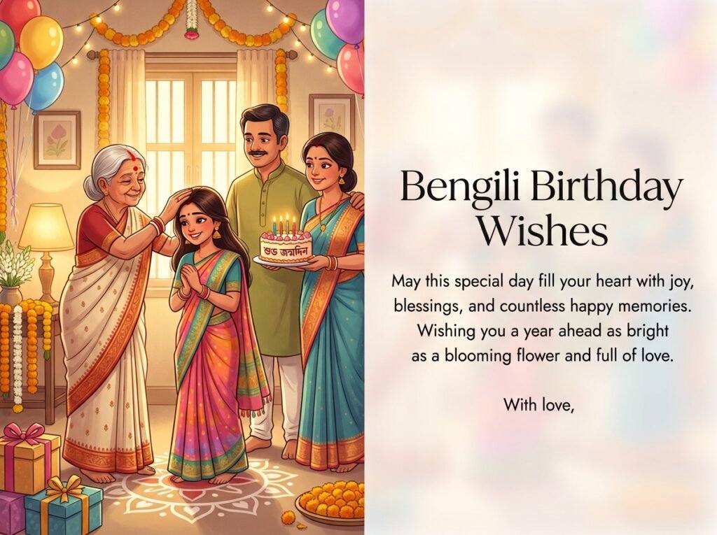 Bengali Birthday Captions and Wishes