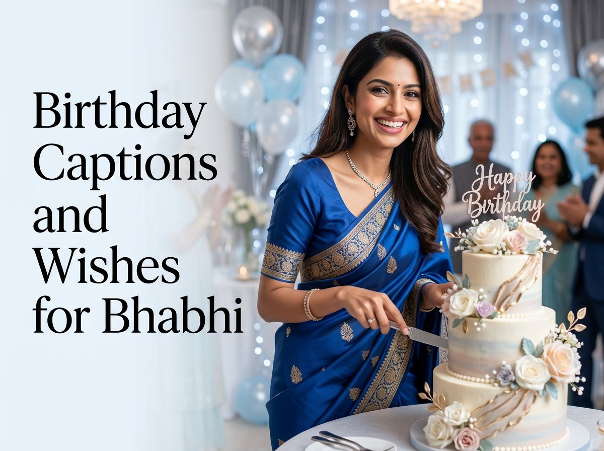 Birthday Captions and Wishes for Bhabhi
