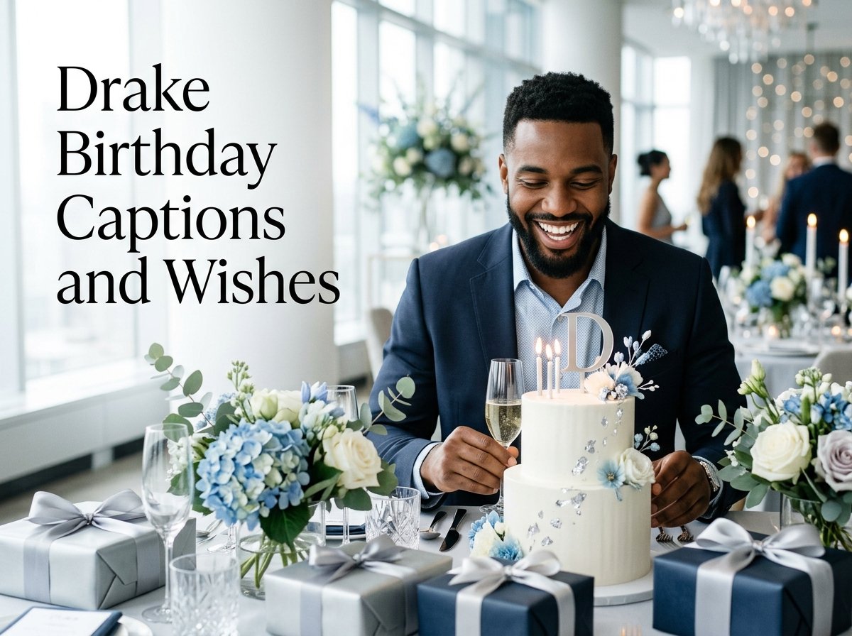 Drake Birthday Captions and Wishes
