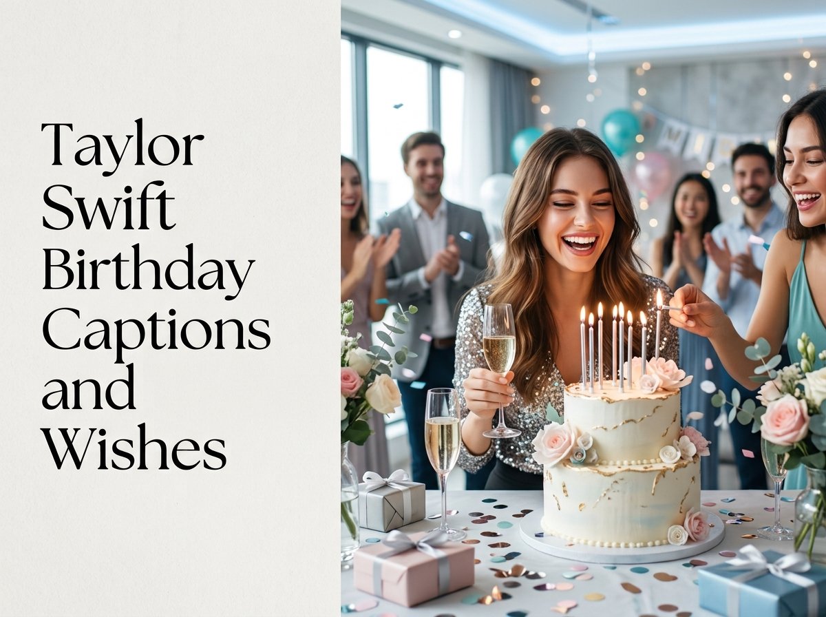 Taylor Swift Birthday Captions and Wishes